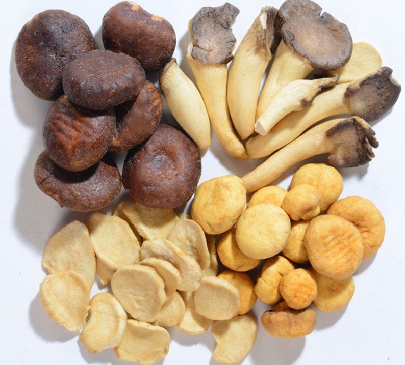 Mixed mushroom crisp | ORIENTAL ORCHARD