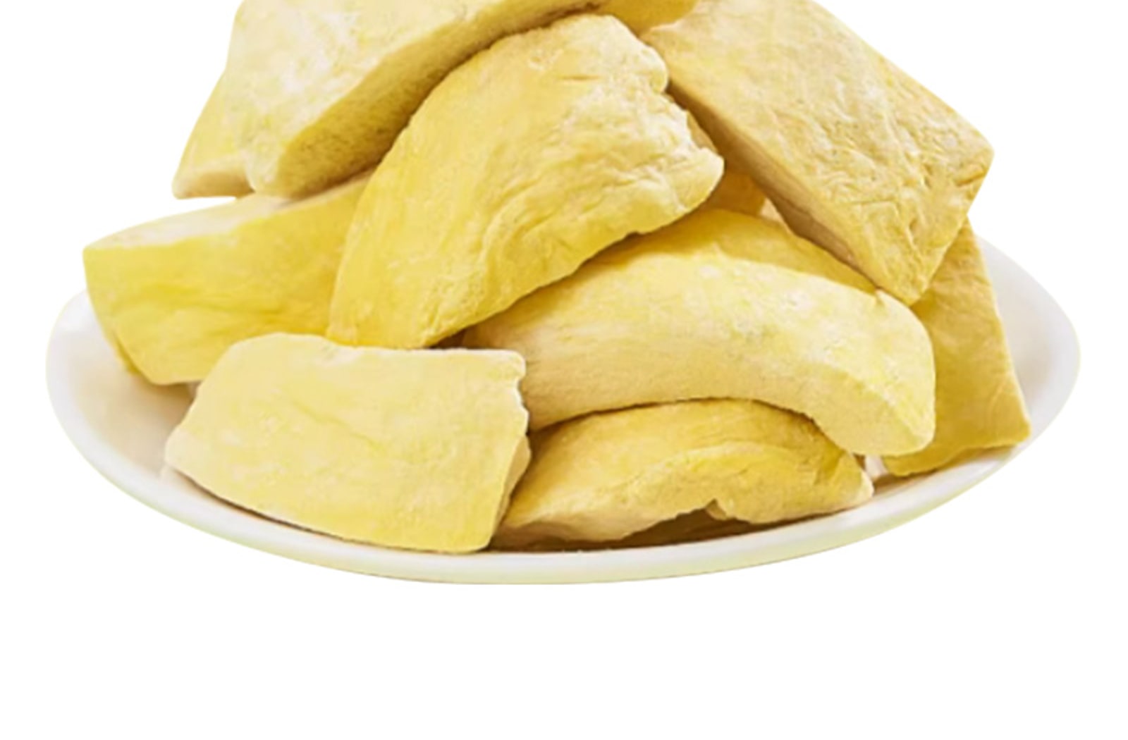 Freeze-dried durian pieces for premium tropical fruit products